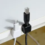자석 케이블 홀더 전선 정리 클립 부착 마그네틱
