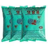 텃밭용 유기질 배추밭밑거름 식물 8L 3개 퇴비 유박거름