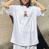 곰돌이 루즈핏 반팔티 루즈핏반팔티 반팔요가복