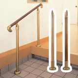 나무 핸드레일기둥 850mm 일제 안전손잡이 핸드레일