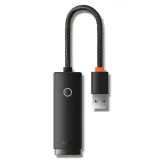 베이스어스 ASIX USB 3.0 to 기가비트 외장 랜카드 (블랙)