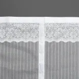 스트라이프 문 모기장(90x210cm) (화이트)