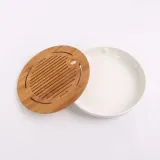 티앤차 다기트레이 차판(25.5cm) / 대나무차판