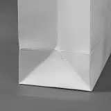 무지 가로형 쇼핑백(화이트)(35x26cm)/종이쇼핑백