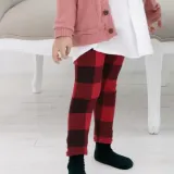 [SC021] 레깅스 체크 아동 키즈 여아 쫄바지