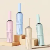 원터치 접이식 3단 자동우산 경량 우양산