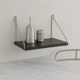 공간데코 벽선반 (40x19.5cm) (블랙) 무타공선반