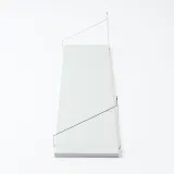 공간데코 벽선반 (60x15cm) (화이트) 무타공 우드선반