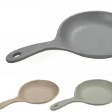다용도 손잡이 앞접시 야외용 캠핑 앞접시 플레이팅 식기 반찬 원형