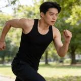 남성 슬림핏 스판 나시 런닝 이너웨어 운동 언더셔츠 여름 실내복 잠옷