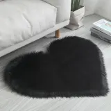 다용도 부드러운털 하트 러그