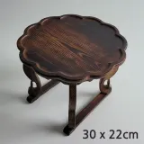 PA 소반 찻상 개다리 원목 카페 인테리어 소품