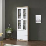 디포랙 서랍 유리 장식장 600