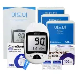 미드미 혈당계 + 시험지150매 + 채혈침100개 + 알콜솜100매