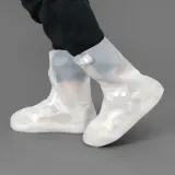 레이니 PVC 방수 신발커버(250~260mm) (하이/화이트)