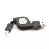 USB 케이블 마이크로 USB-B 자동감김 충전 케이블