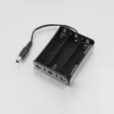 Coms 배터리 홀더 케이스 18650 3구 DC 55(M) 15cm