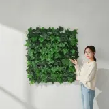 실내 벽면 녹화 아이비 인조잔디 인테리어 벽장식 60x40cm