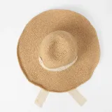 릴리안 리본 비치모자/ 여성 밀짚모자