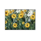 인테리어 입체 해바라기 캔버스 그림액자 B(80cm*60cm)