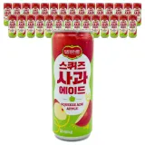 롯데칠성 델몬트 스퀴즈 사과 에이드 240ml x 30개