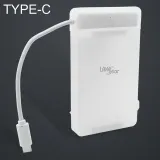 USB 3.1 타입 C to 2.5형 SSD HDD SATA 투명 케이스