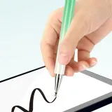 2in1 터치펜 스마트폰 포인트 필기 태블릿PC 펜슬 페인팅 메탈 정전식 반영구