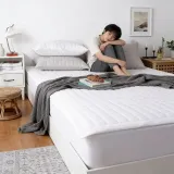 순면 침대패드 누빔 이불패드 슈퍼싱글 퀸 침실 거실 사계절 침구류