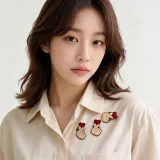손하트 브로치 배지 옷핀 가방 장식 의류 포인트 액세서리 뱃지 핀 소품 브롯지