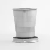 휴대용 자바라 접이식컵(75ml) 캠핑 등산 술잔
