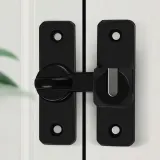 슬라이딩 문걸쇠 잠금장치 C2(블랙) 걸고리
