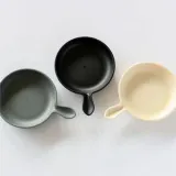 다용도 앞접시 도자기 손잡이 앞접시 사이드 디저트 가정용 접시