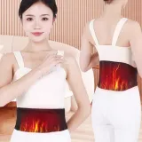 복부 발열 마그넷 허리 보호대 온열 복대 밴드 허리보호대 찜질