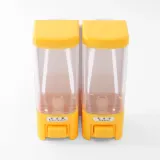 크린워시 물비누 디스펜서 2구 500ml 욕실디스펜서
