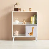 디포랙 화이트 2단 책장형 선반 770