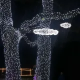 100구 백색 LED 지니전구 10m 연결형 트리전구
