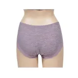 힙라인 레이스밴드 여성 데일리 삼각팬티 바이올렛