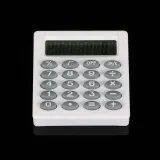 8자리 컬러 미니계산기 5p세트(화이트)