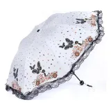 3단 양우산 화이트 uv차단양우산경량 우산답례품