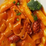 로제 쌀떡볶이 밀키트 2인분 떡볶이키트 야식밀키트 간단떡볶이 밀키트떡볶이