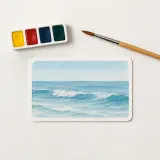 아트페이퍼 캘리 양면 무지 종이카드 100매 8x13cm