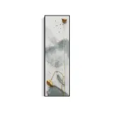인테리어 수묵 담채화 캔버스 그림액자L(120cm*30cm)