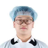일회용 부직포 원형 위생 안전 식당 주방 모자 100매