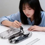 제도용 컴퍼스 제도용품 사무실 학교 준비물 공부용 디자인 설계 실습용