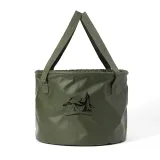 멀티 접이식 캠핑 바구니(20L) (카키)  설거지통