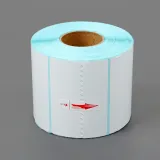 바코드 감열 롤라벨 1180매 80x40mm 산업 라벨스티커