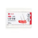 나무 면봉 200p 일회용 양면 화장면봉