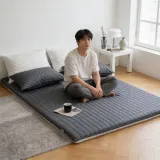 커버 순면100 누빔 세라지오 침대 토퍼 패드 침실 잠자리 거실 바닥 침구