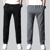 남성 트레이닝팬츠 세미 와이드 츄리닝 바지 남자 홈웨어 복