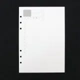 채움 6공 데일리 플랜 스케줄 다이어리 속지 A5 180매